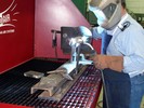 Micro Air XA Downdraft Tables capture weld smoke